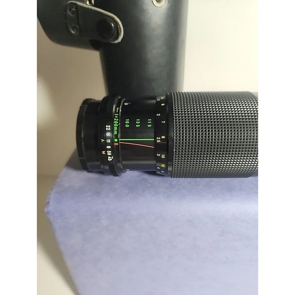 Formula 5 MC 80-200mm Telephoto Lens for Pentax K Made Un Japan W/Case